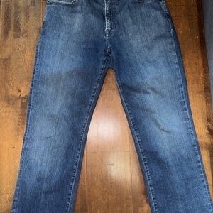 Heritage Relaxed Blue Jeans Effortless Style